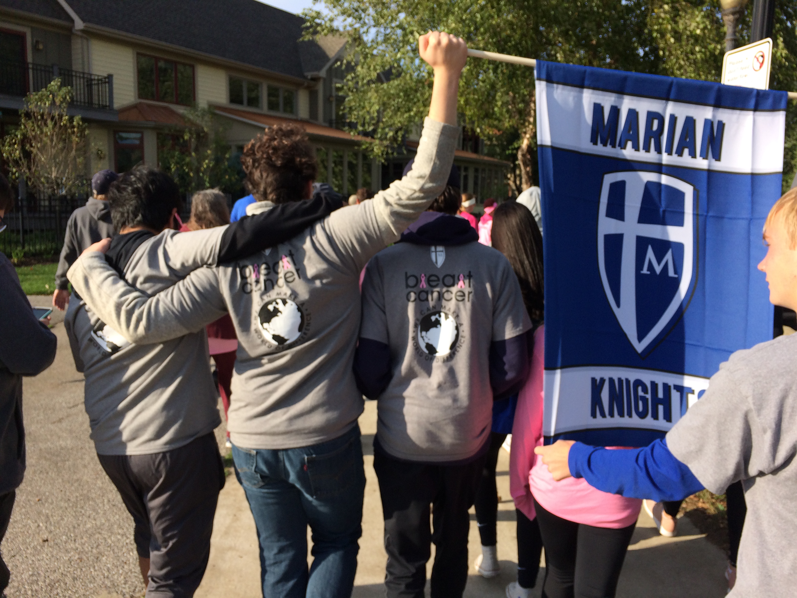 Marian Making Strides Against Breast Cancer