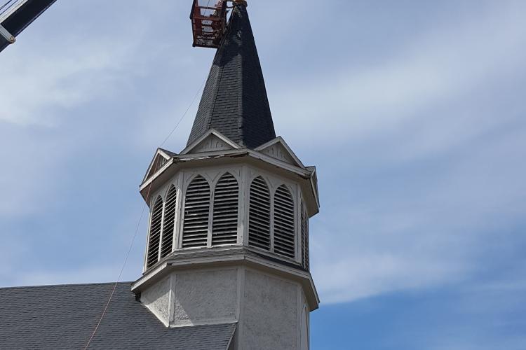 Church Steeple Project Success