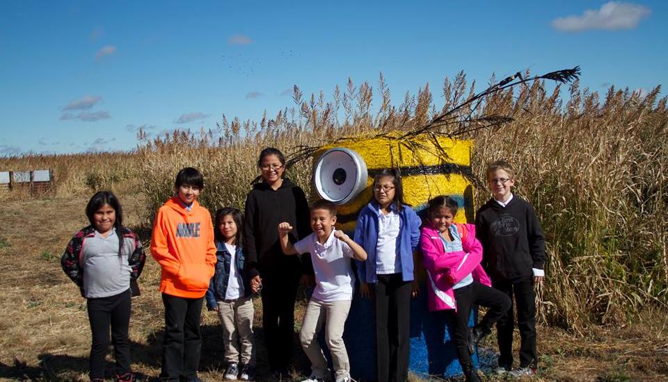 Faithful Catholic Lakota Students