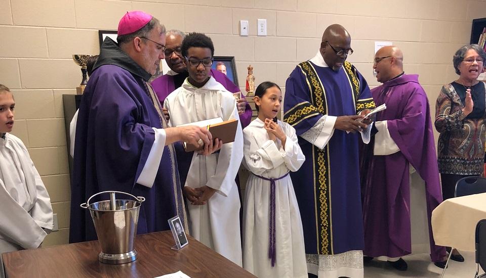 Dedication of St. Katharine Drexel Library 