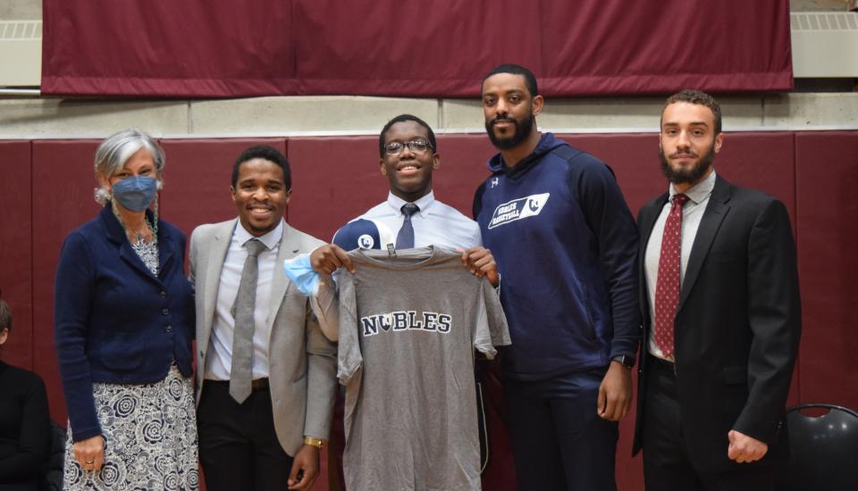 Nativity Prep HS Commitment Ceremony Black and Indian Mission
